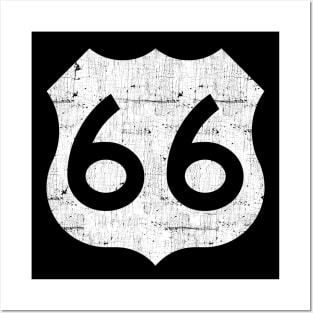 Route 66 -- Vintage Look Design Posters and Art